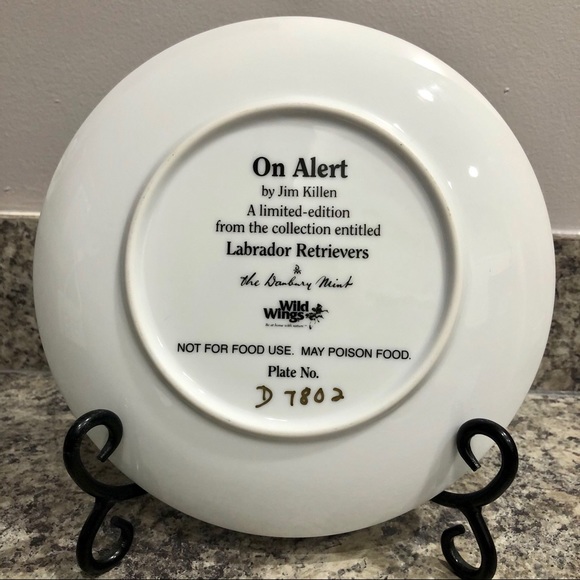 Collectible Plate- Labrador Retrievers. By Jim Killen - Picture 4 of 5